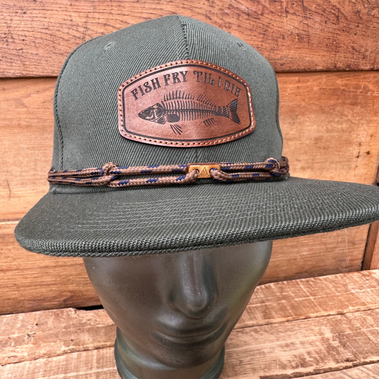 Hat- Olive Green Fish Fry