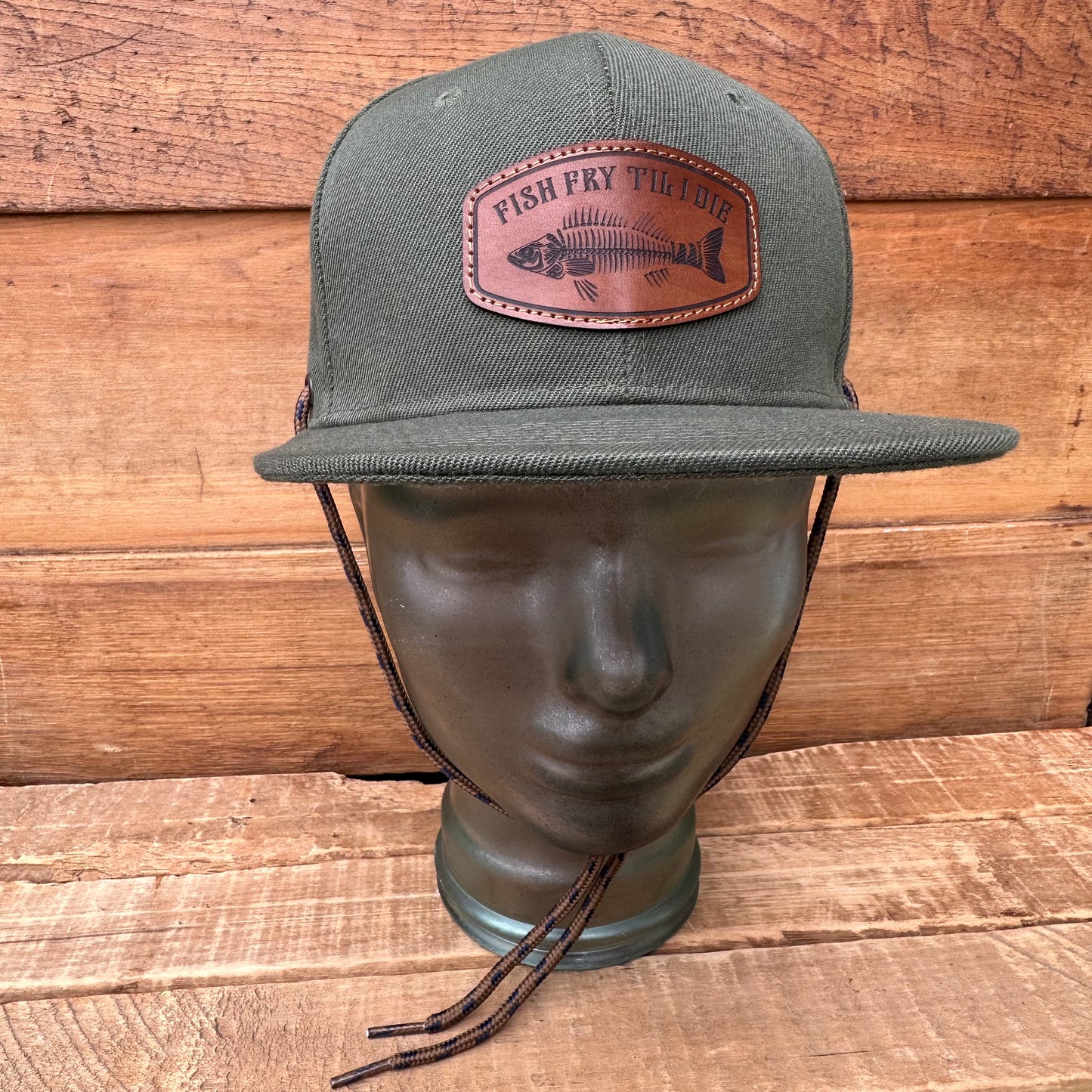 Hat- Olive Green Fish Fry