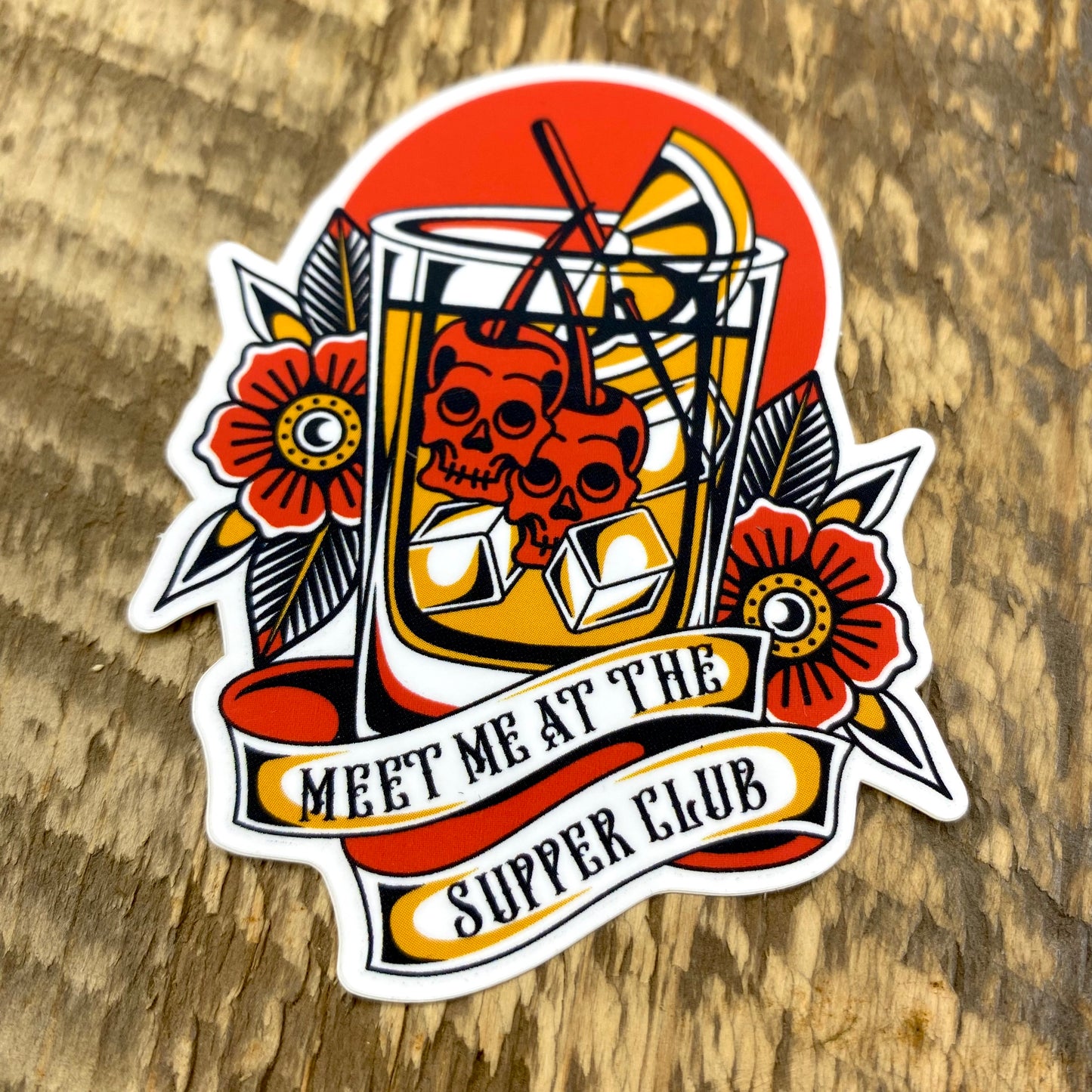 Supper Club Sticker