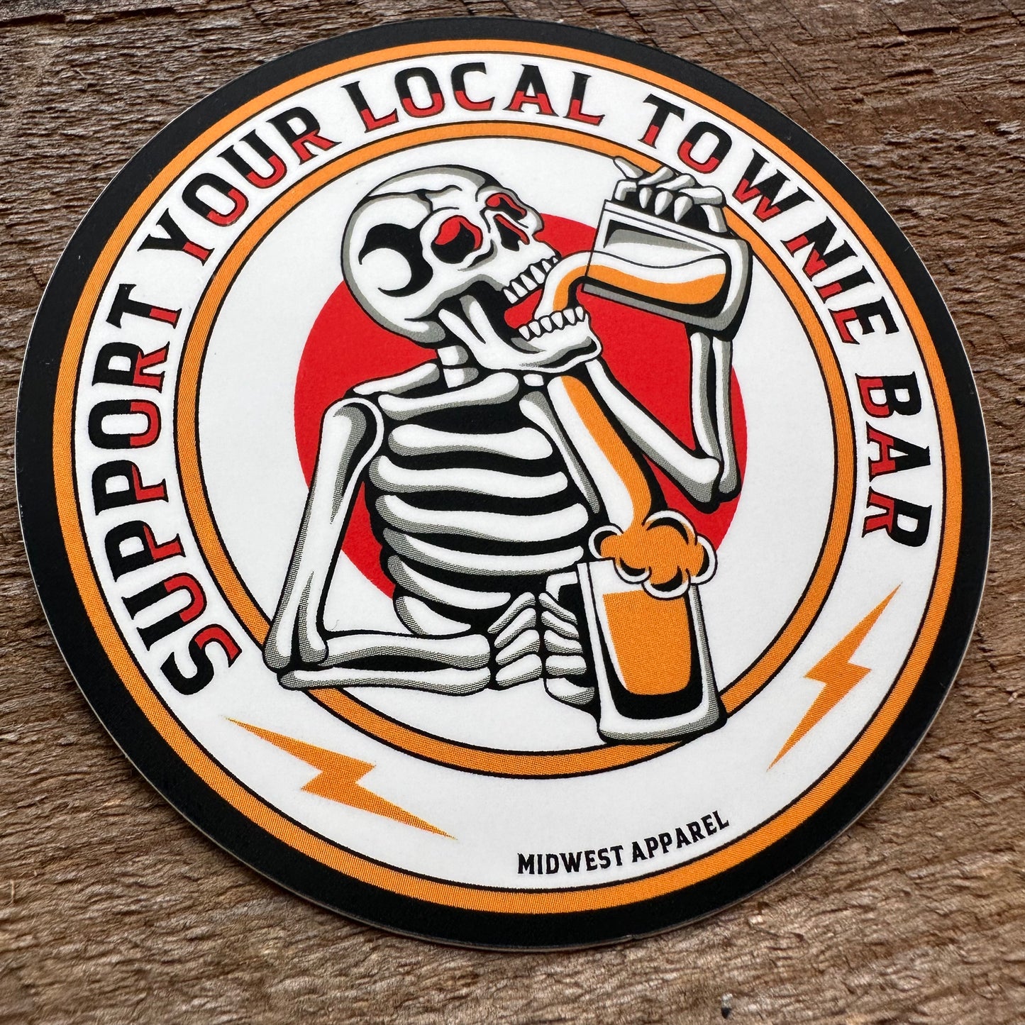 Townie Bar Sticker