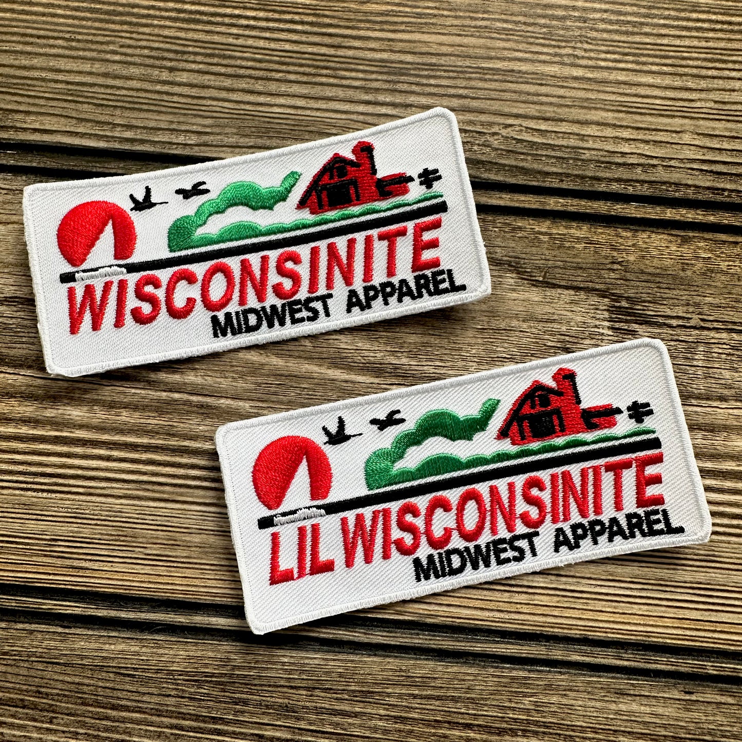 Wisconsinite/ Lil Wisconsinite Iron on Patch