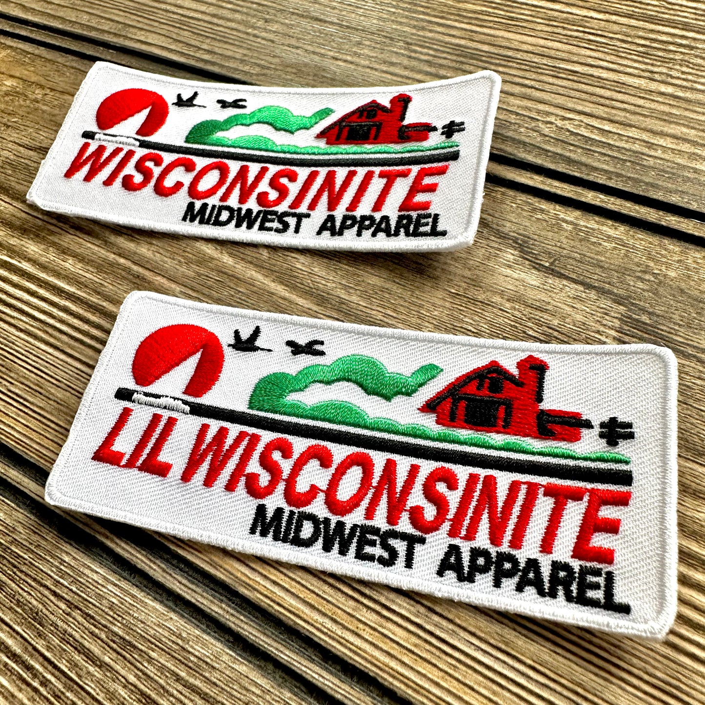 Wisconsinite/ Lil Wisconsinite Iron on Patch