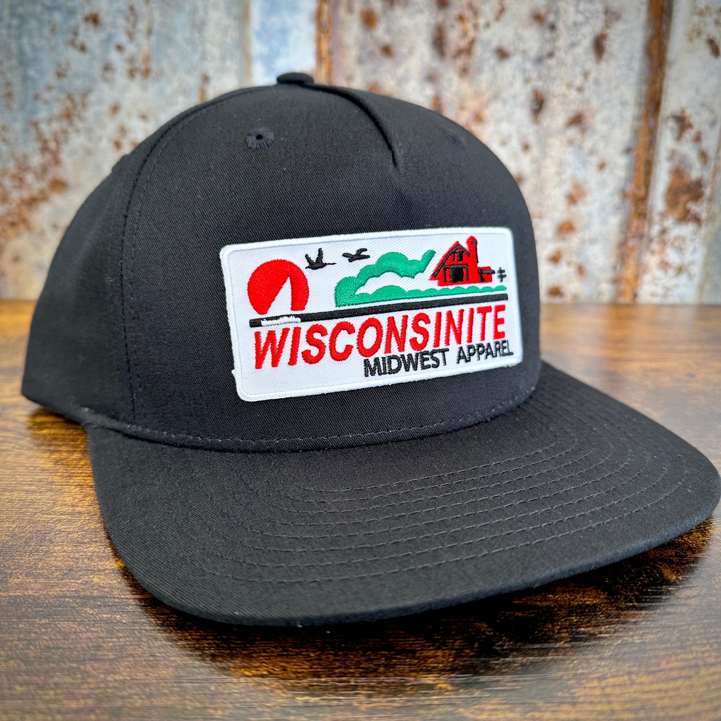 Wisconsinite Hat- All Black